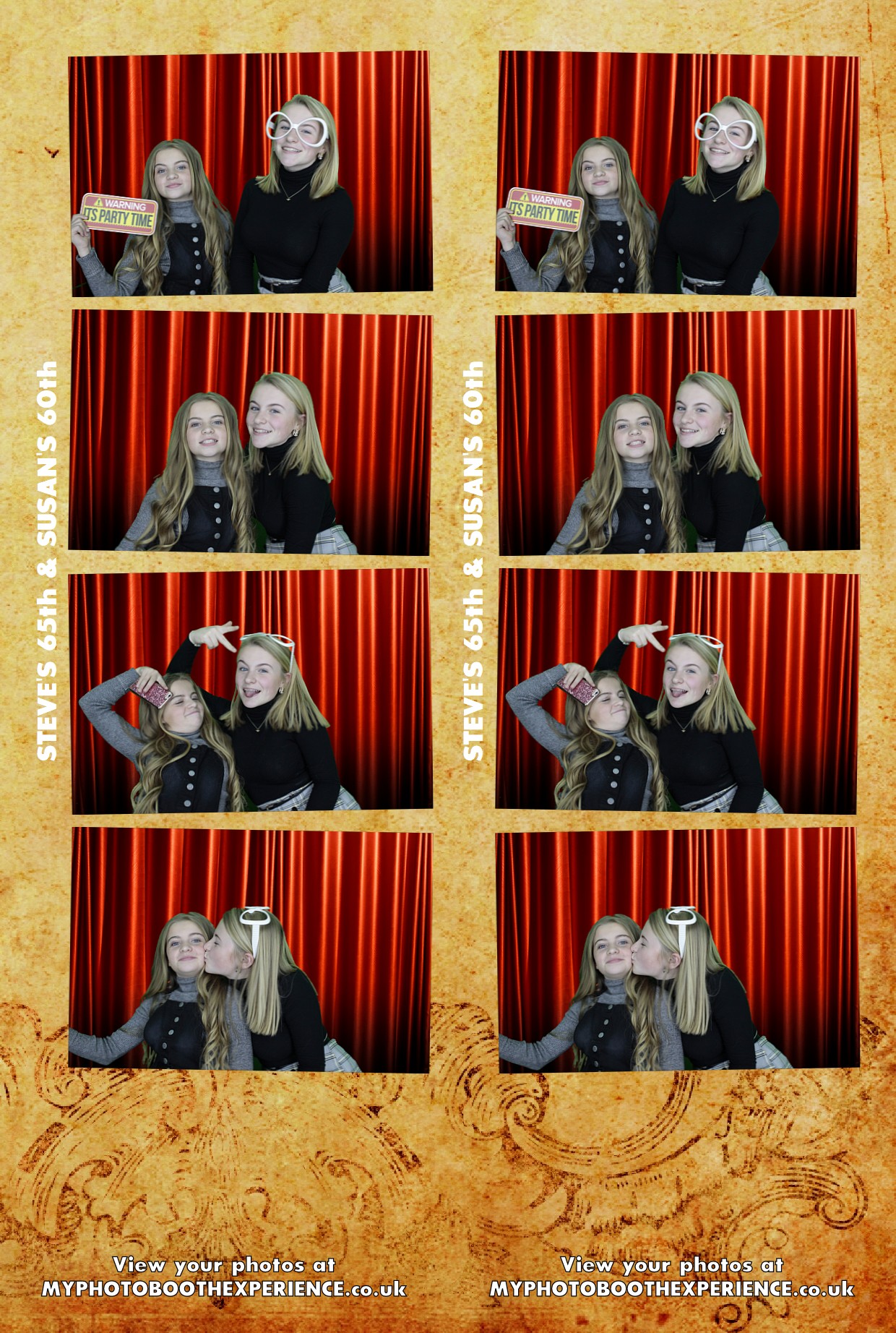 Steve's 65th & Susan 60th Birthday | View more photos from the event at gallery.myphotoboothexperience.co.uk/u/MyPhotoBoothExperienceLtd/Steves-65th-Susan-60th-Birthday
